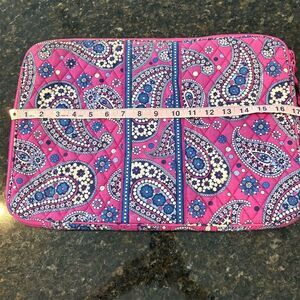 Vera Bradley Women's Paisley Laptop Case Purple Purple Quilted 17"